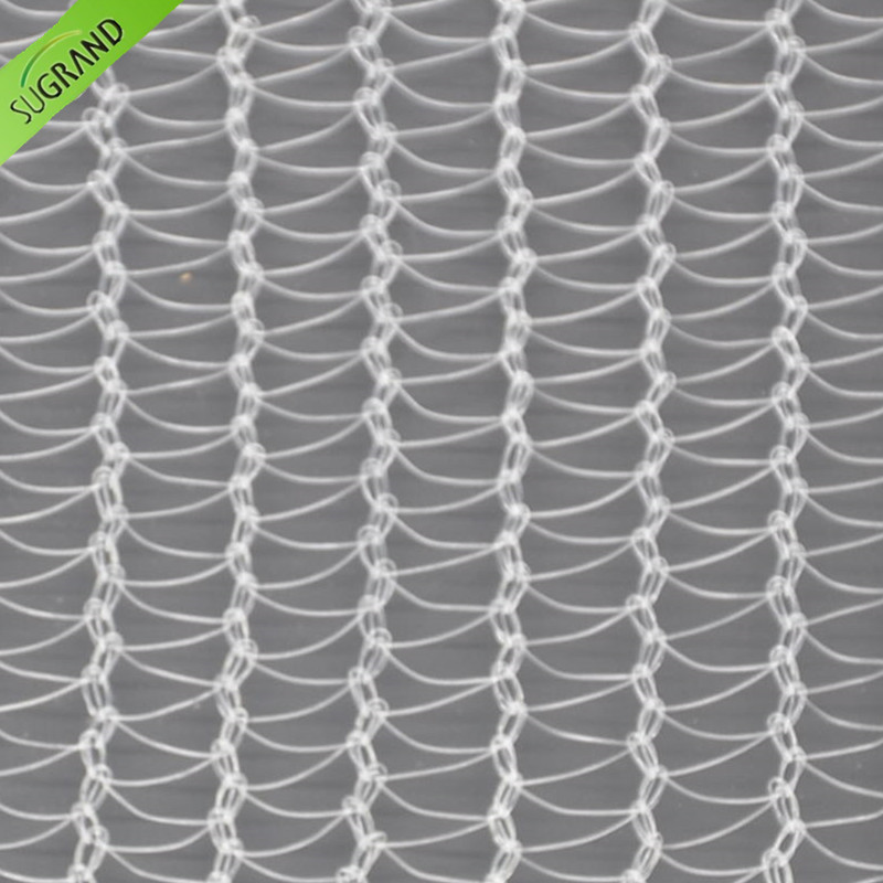 Διαφανές αντιχαλαζικό δίχτυ 40GSM προστατεύει τα φυτά