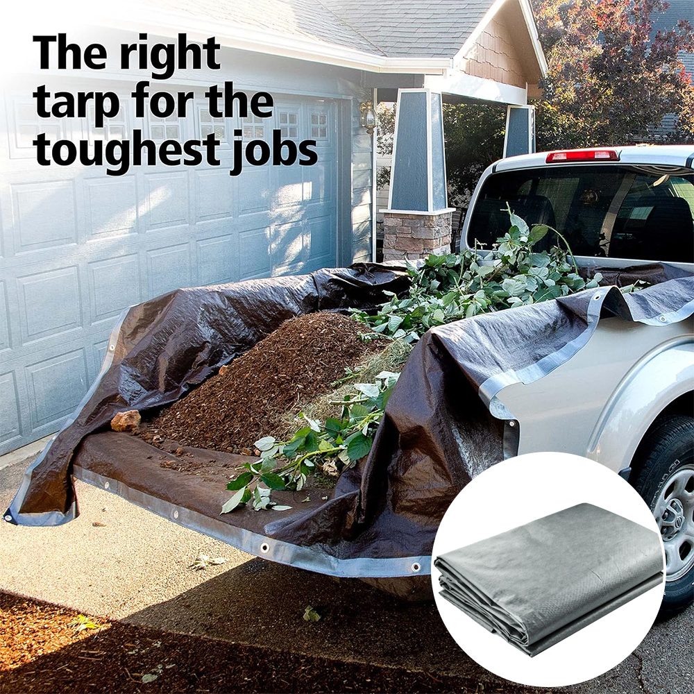 Βαρέως τύπος μπλε υπαίθρια καμβά tarps καλύπτει τον κατασκευαστή Tarpaulin PE