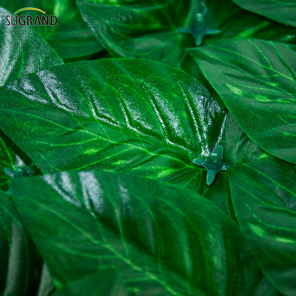 Τεχνητά πάνελ χόρτα πλαστικά για υπαίθριο φράχτη προστασίας της ιδιωτικής ζωής στον κήπο 