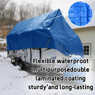 Βαρέως τύπος μπλε υπαίθρια καμβά tarps καλύπτει τον κατασκευαστή Tarpaulin PE