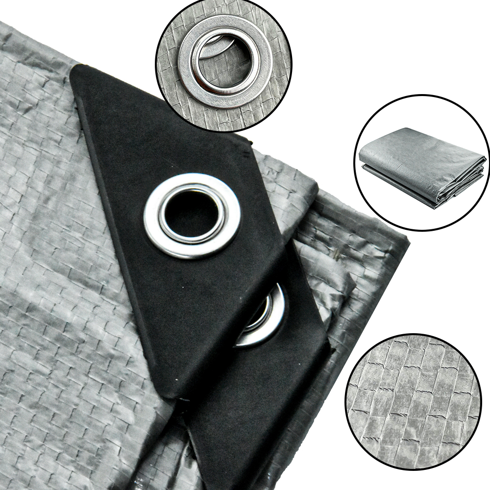 Βαρέως τύπος μπλε υπαίθρια καμβά tarps καλύπτει τον κατασκευαστή Tarpaulin PE