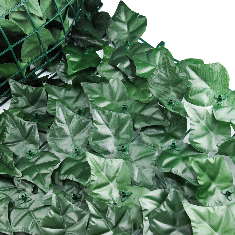 Πάνελ φυλλώματος Faux Τεχνητό τοίχο φυτών πράσινου χόρτου για διακόσμηση κήπου