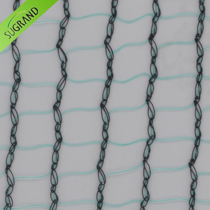 100% Νέο HDPE 31G/M2 πράσινο & μαύρο Δίχτυ Συγκομιδής Ελιάς