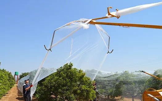 Κύριοι πόντοι εγκατάστασης Summer Shade Net