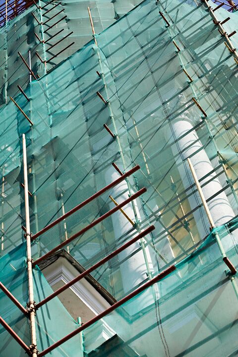 Βασικά σημεία κατασκευής του δίχτυ ασφαλείας κτιρίων