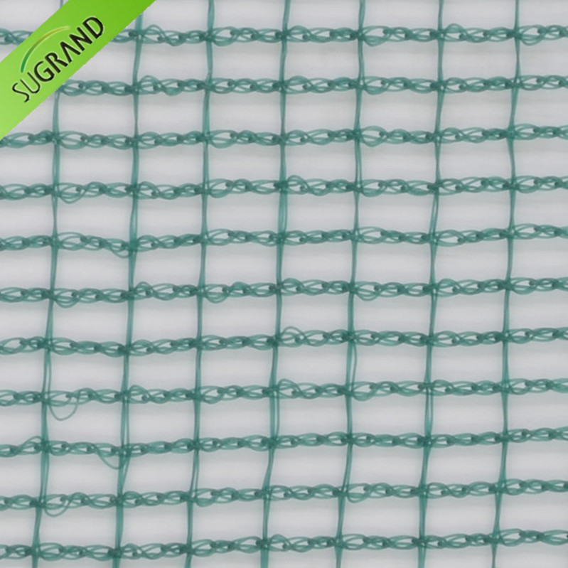 Σκούρο πράσινο 95GSM τετράγωνο δίχτυ ελιάς/δίχτυ σύλληψης