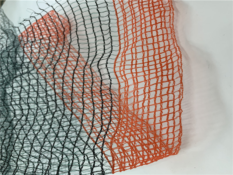 55GSM Μαύρο και Πράσινο Δίχτυ Ελιάς Γαλλίας με Κόκκινη Ενισχυμένη άκρη