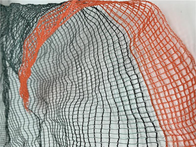 55GSM Μαύρο και Πράσινο Δίχτυ Ελιάς Γαλλίας με Κόκκινη Ενισχυμένη άκρη