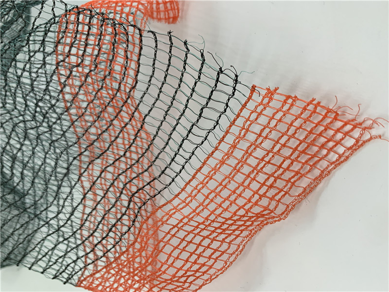 55GSM Μαύρο και Πράσινο Δίχτυ Ελιάς Γαλλίας με Κόκκινη Ενισχυμένη άκρη