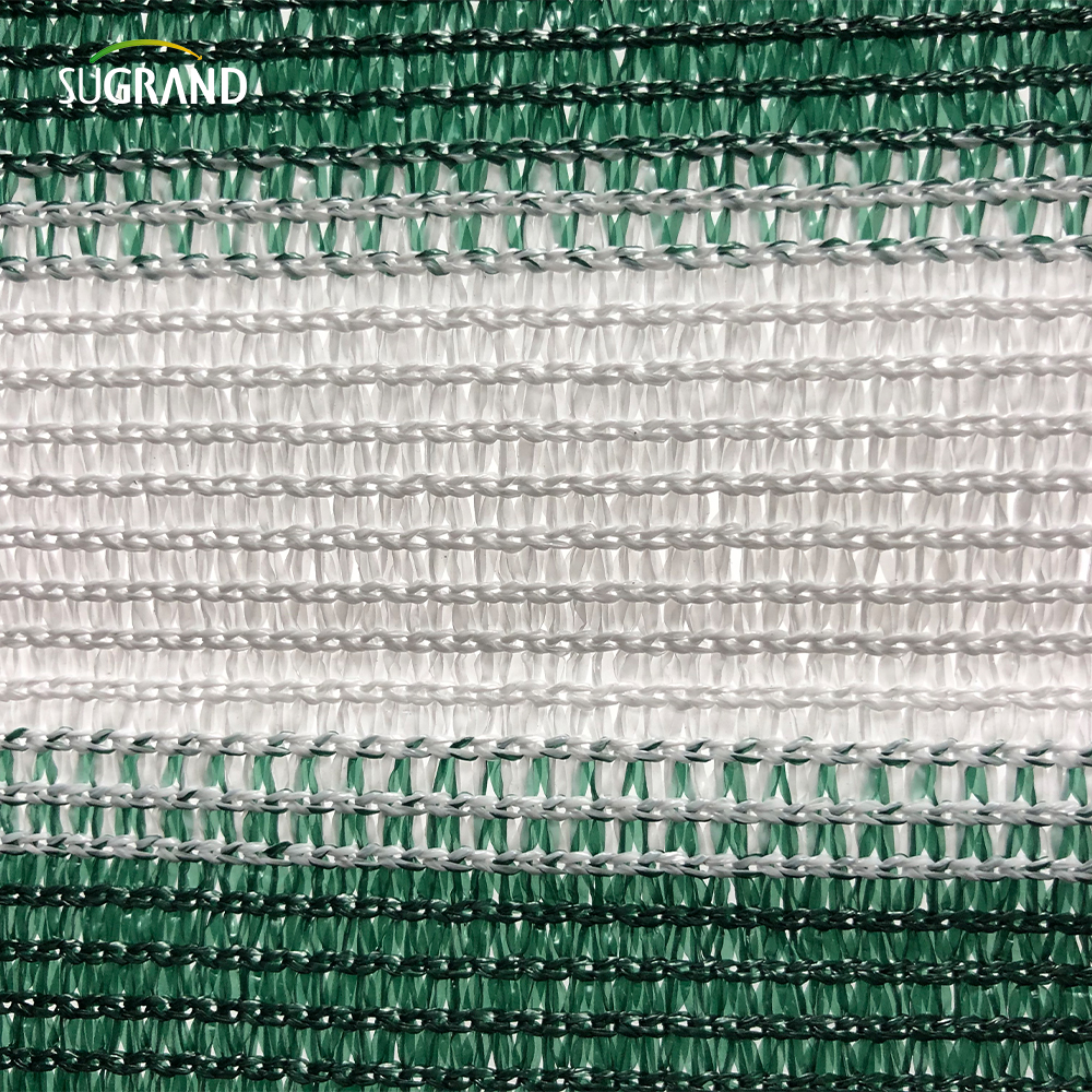 Υψηλής ποιότητας 6 βελόνες επίπεδη σύρμα πλαστικό μπαλκόνι καθαρό καφέ και λευκό διμερές διμερές ασταθές