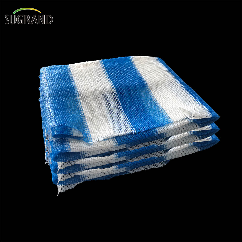 Έξι βελόνες 180 GSM λευκό και μπλε μονοοειδές δίχτυ