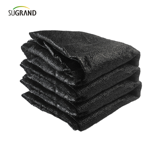 100 GSM White/Dark Green/Black Mono Tape Shade Net