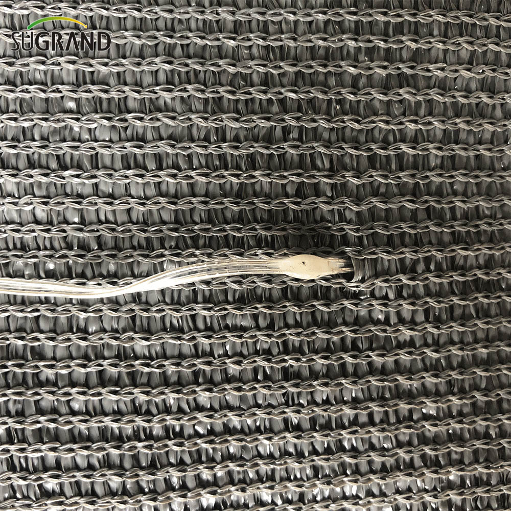 HDPE Outdoor Sun Shade Sails Balcony Shade Sails με λάμπα 