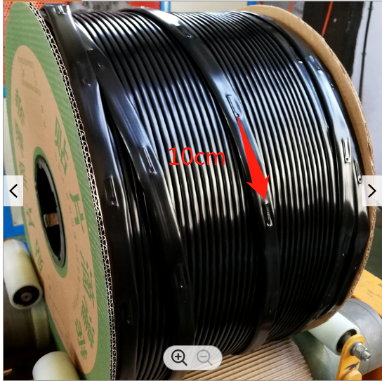 180GSM μαύρη άρδευση βρισκόταν επίπεδη σωλήνα PE νερό ψεκασμού