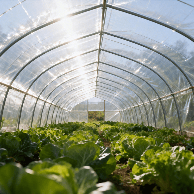 UV 190 Micron Θερμοκρασία πολυαιθυλενίου 6 mil Mil Plastic Roll Cover Factory