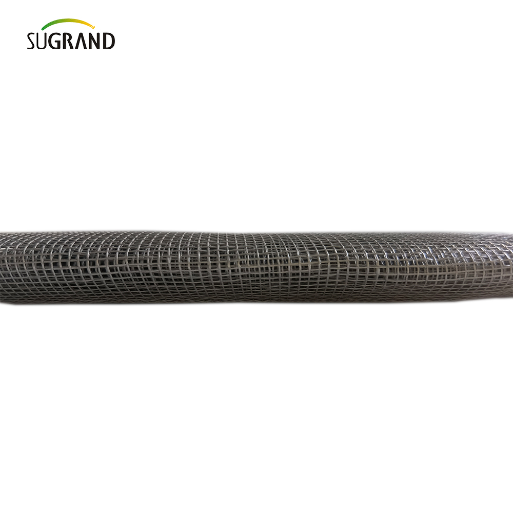 PVC επικαλυμμένο γκρι υαλοβάμβακα κουνουπιών προστασία παράθυρο παράθυρο παράθυρο οθόνης δίχτυ