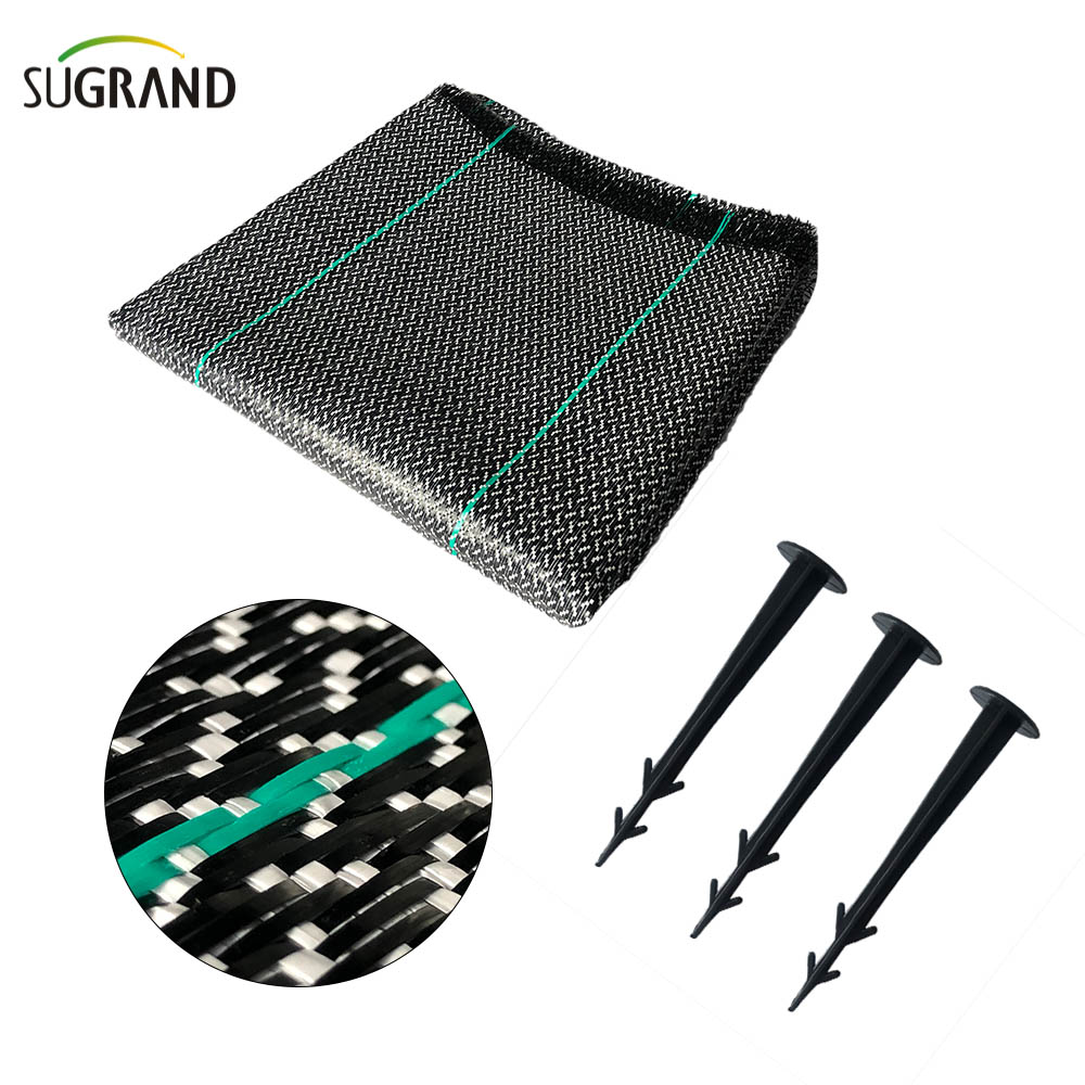 70g 80g 90g 100g Μαύρο νέο υλικό Πλαστικό κάλυμμα για έδαφος