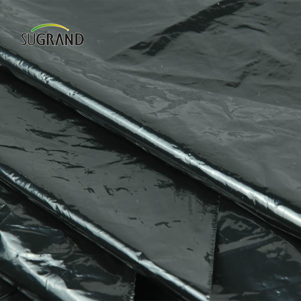 Φτηνές εργοστασιακές τιμές μαύρο πλαστικό πλαστικό βιοδιασπώμενο φιλμ UV Mulch για γεωργία