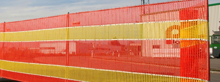 Ελέγχου ανέμου και σκόνης, ομορφύστε το εργοτάξιο