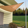 Νέο παρθένο HDPE Anti UV Sun Shade Audning Outdoor Triangle