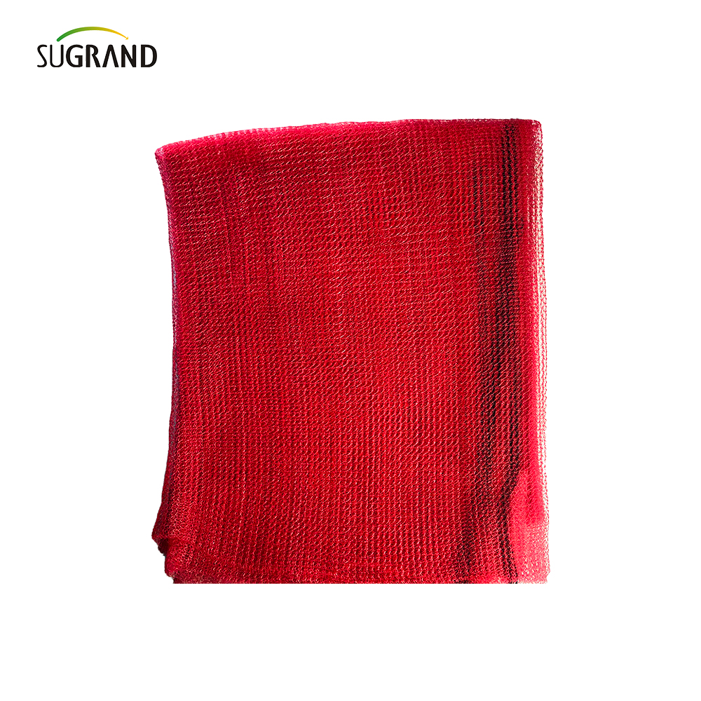 Κόκκινα συντρίμμια δίχτυ βιομηχανική ασφάλεια των συντριμμιών ασφαλείας