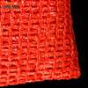 38 Gsm Tape Two Needles Red Shade Net HDPE Sun Shade Net 