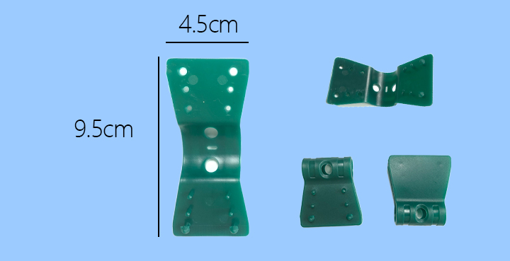 πράσινη σκιά δίχτυ κλιπ