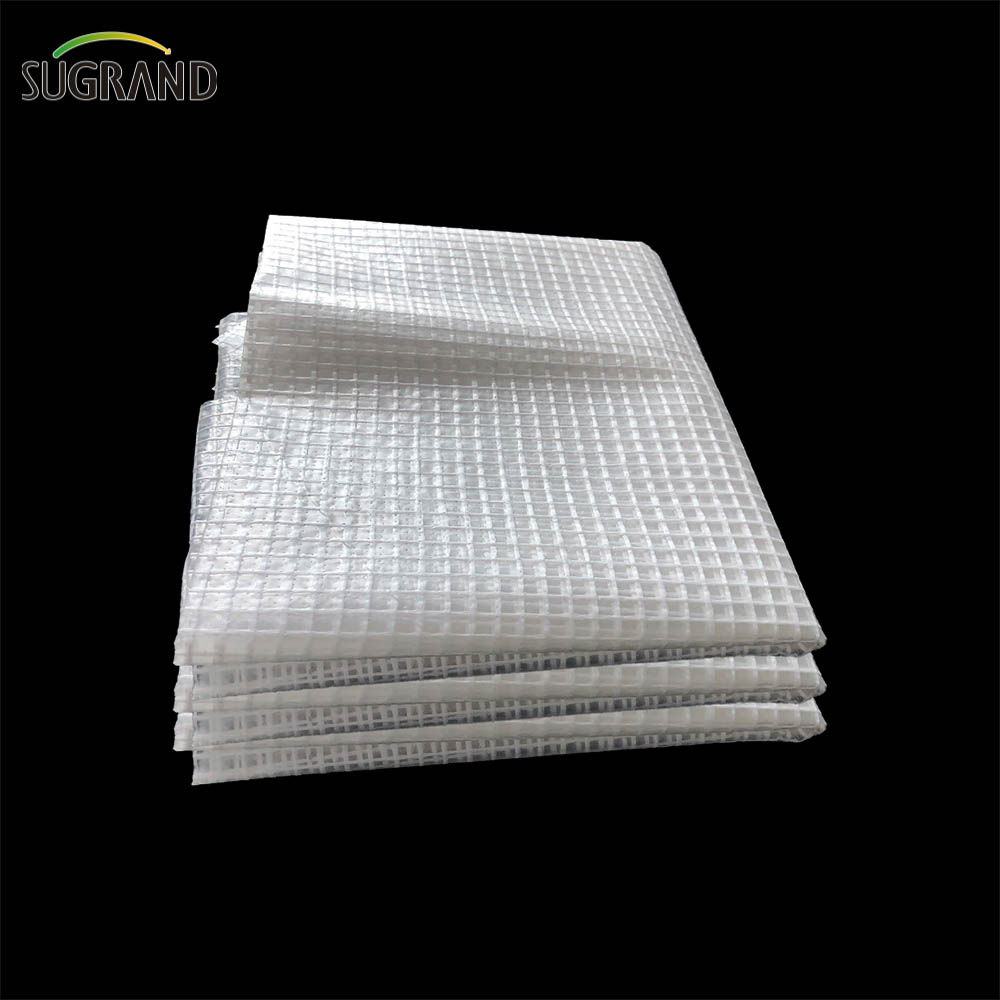 Λευκό PVC Fireproof Sheet Sheet Shaffolding Mesh Pe Tarpaulin
