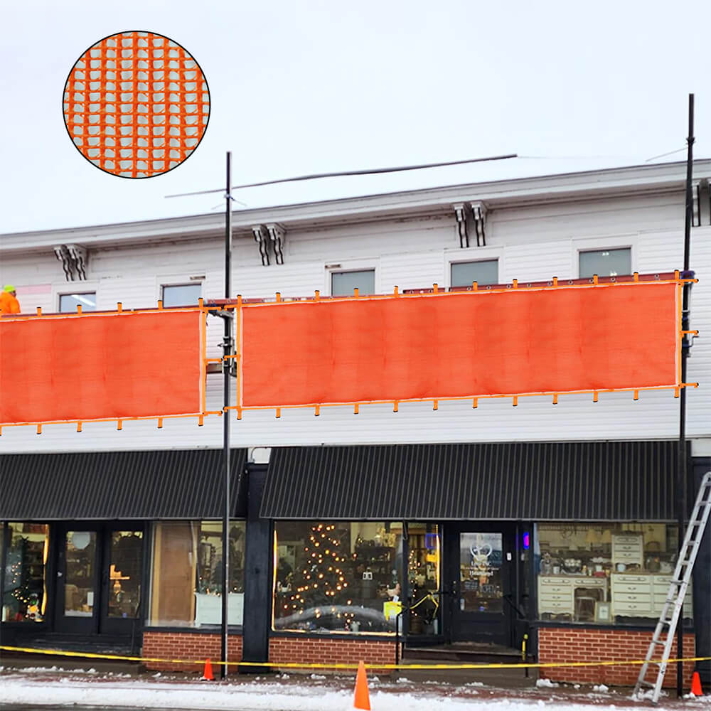 Δίχτυ ασφαλείας επιβραδυντικό πυρκαγιάς Δίχτυ με ικριώματα πυρκαγιάς