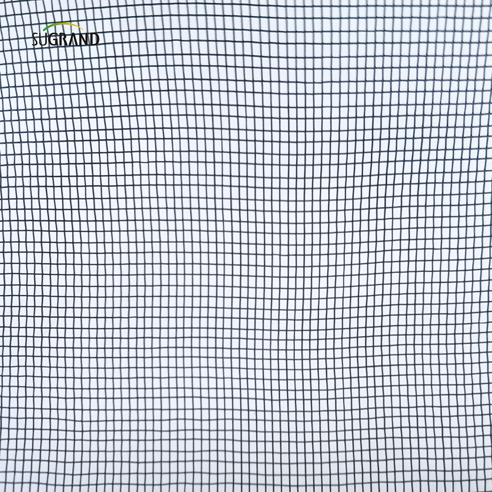 HDPE+UV γκρι 110g/m2 Πλαστική οθόνη Mesh Proof Proof Rolls Net για το θερμοκήπιο