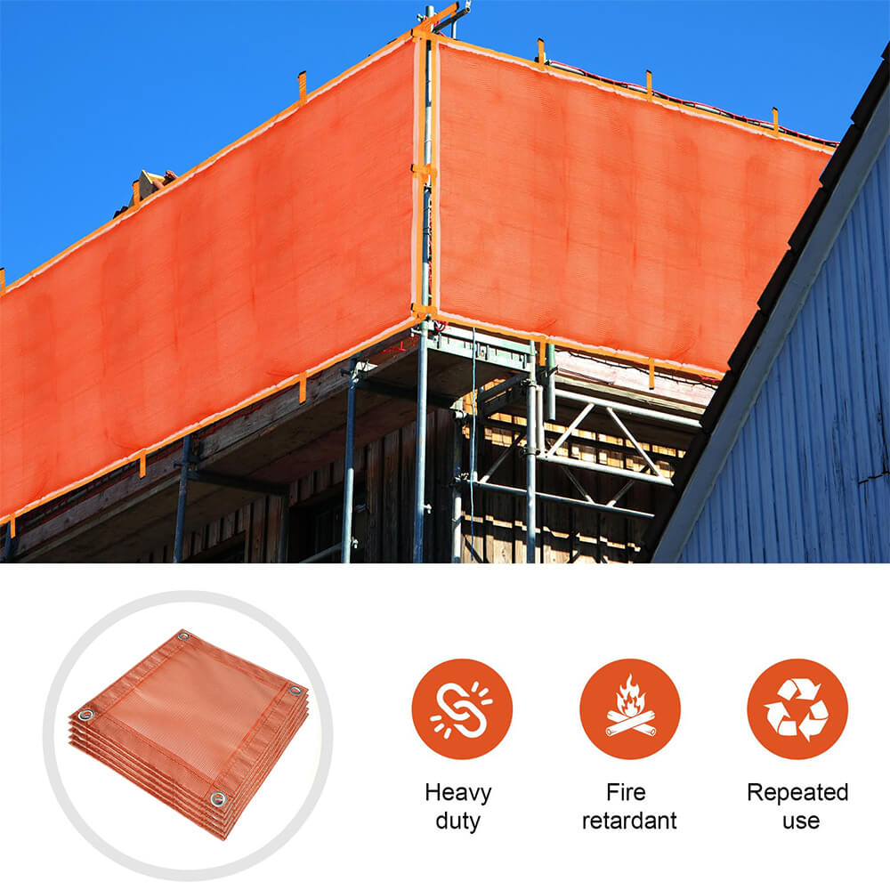 Δίχτυ ασφαλείας επιβραδυντικό πυρκαγιάς Δίχτυ με ικριώματα πυρκαγιάς