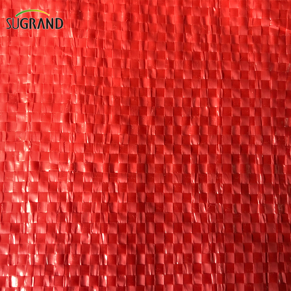 Virgin HDPE Κόκκινη Πλαστική Διχτυωτή Σακούλα για Πατάτα