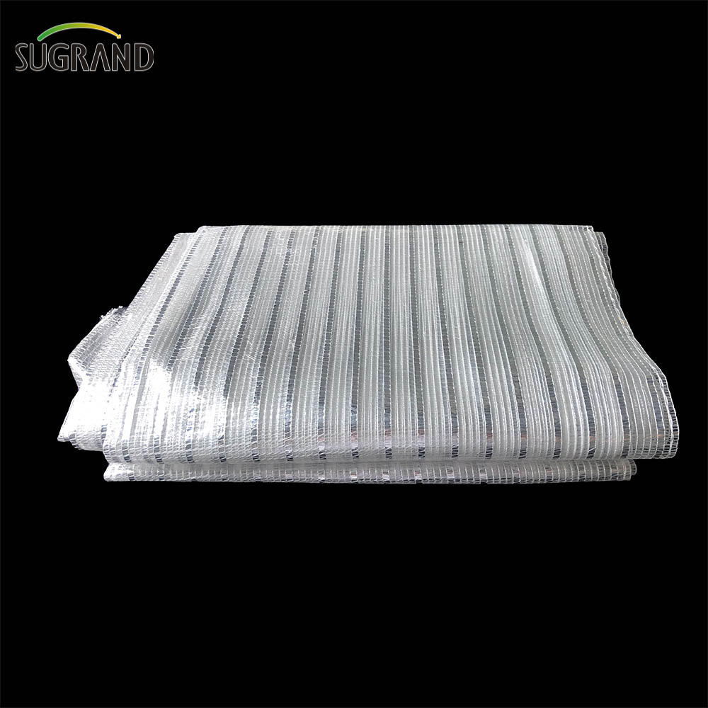 50% ασημένιο αλουμίνιο σκιά για προστασία στον κήπο μπαλκόνι 