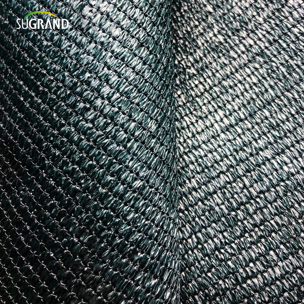 160 GSM Dark Green Black Mono Tape Shade Net