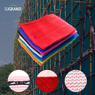 Κόκκινα συντρίμμια δίχτυ βιομηχανική ασφάλεια των συντριμμιών ασφαλείας