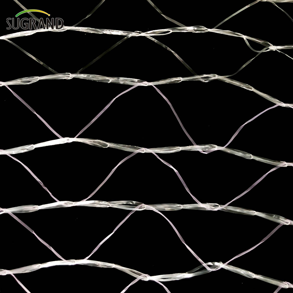 100% HDPE με UV Net Bale Wrap Hay Net Plastic Pallet Net