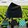 105GSM μαύρο κάλυμμα εδάφους/χαλάκι ζιζανίων με τρύπες για κήπους