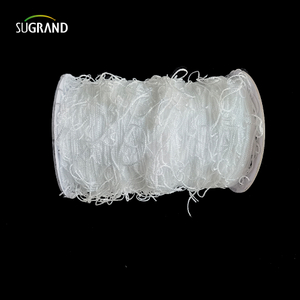 Χονδρική λευκή νάιλον φυτά στήριξη πόλης πόλης 5x15 πόδια κήπο 6 'για αναρρίχηση