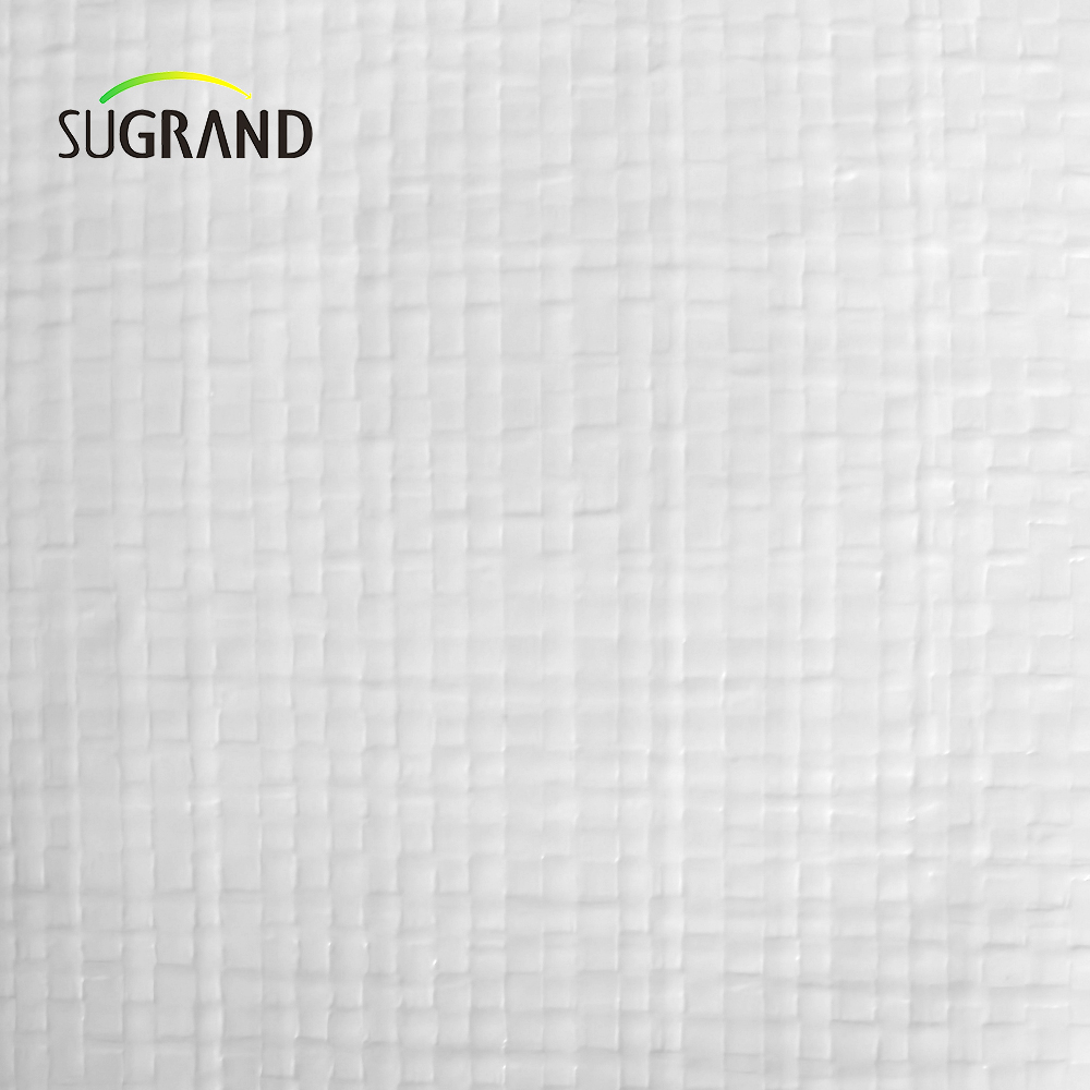 PE White Tarpaulin σε ρολό για γεωργική βιομηχανική υπαίθρια καλύμματα