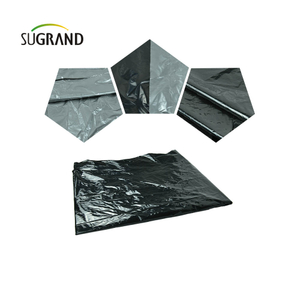 China Manufactory Silver Black LLDPE Agriculture Plastic Mulch Film for Greenhouse