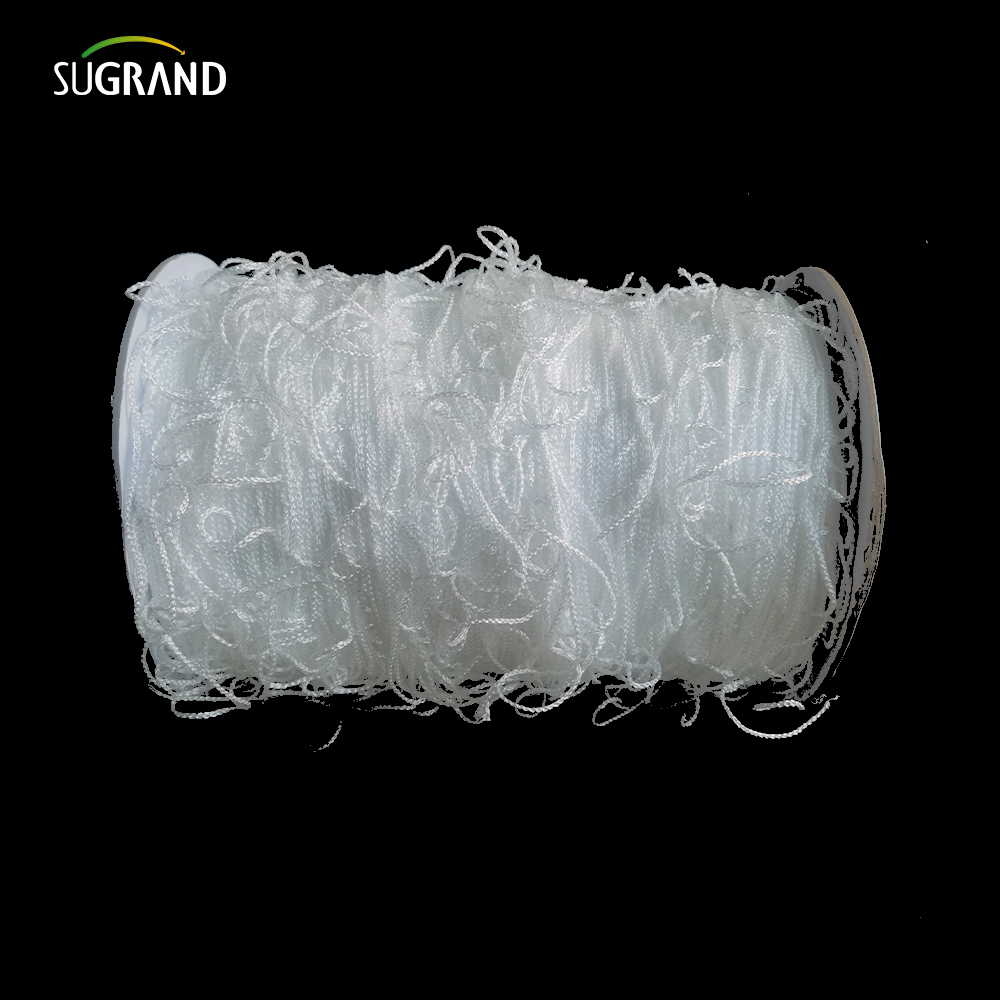 Χονδρική λευκή νάιλον φυτά στήριξη πόλης πόλης 5x15 πόδια κήπο 6 'για αναρρίχηση