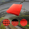 38 Gsm Tape Two Needles Red Shade Net HDPE Sun Shade Net 