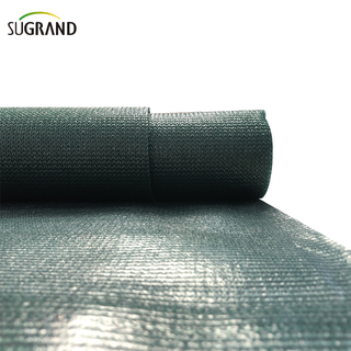 HDPE μπεζ και μπλε αδιάβροχο δίχτυ από σκιά κήπου