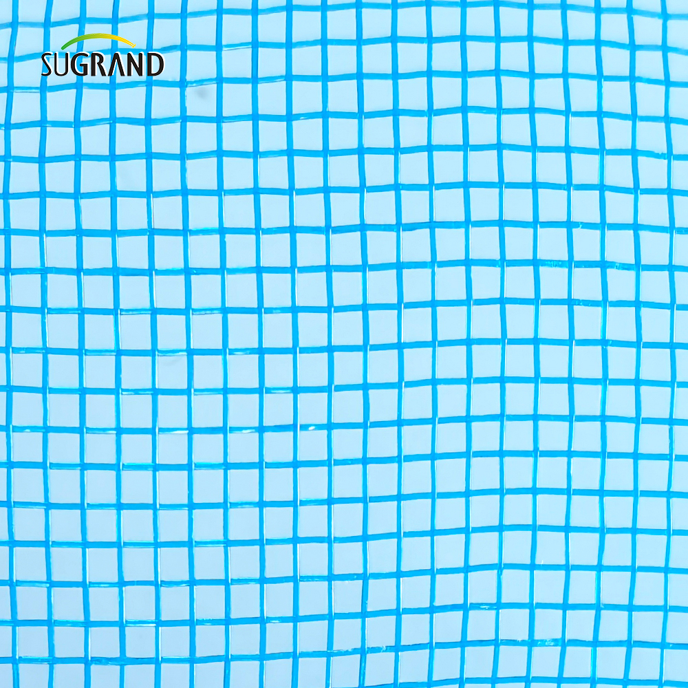 Μπλε HDPE και UV κουνουπιών πλέγμα οθόνης για παράθυρα ή πόρτα