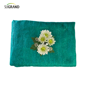 Μαύρο 40 GSM τρεις βελόνες All Tape Shade Net