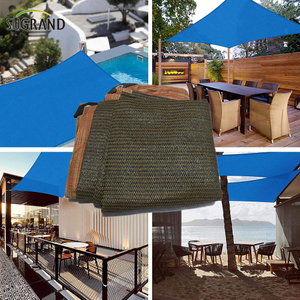  Κίτρινο Sun Sail Carport Fabric Sun Shade Sail