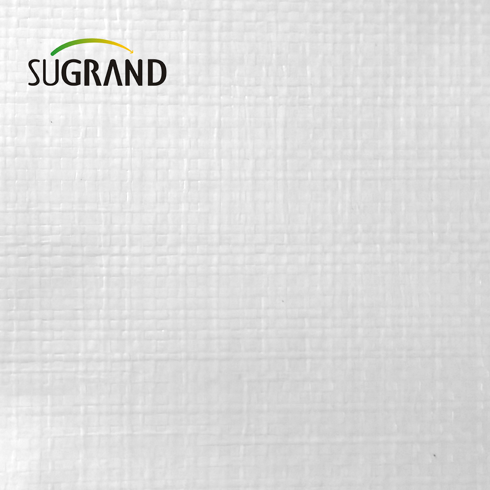 PE White Tarpaulin σε ρολό για γεωργική βιομηχανική υπαίθρια καλύμματα