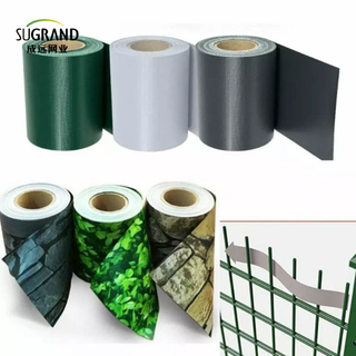 Tarpaulin Fabric Garden Privacy Fence PVC Strip Tarpaulin Screen φράχτη