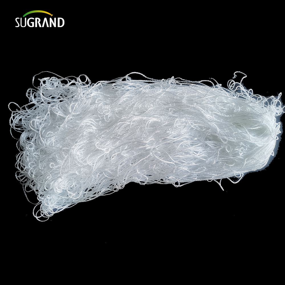 Χονδρική λευκή νάιλον φυτά στήριξη πόλης πόλης 5x15 πόδια κήπο 6 'για αναρρίχηση