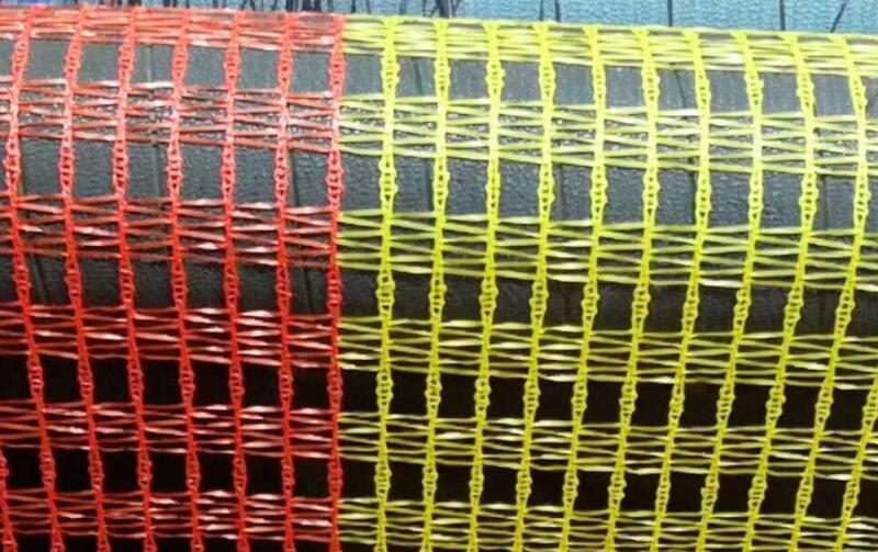 60GSM κίτρινο και πορτοκαλί προειδοποιητικό δίχτυ